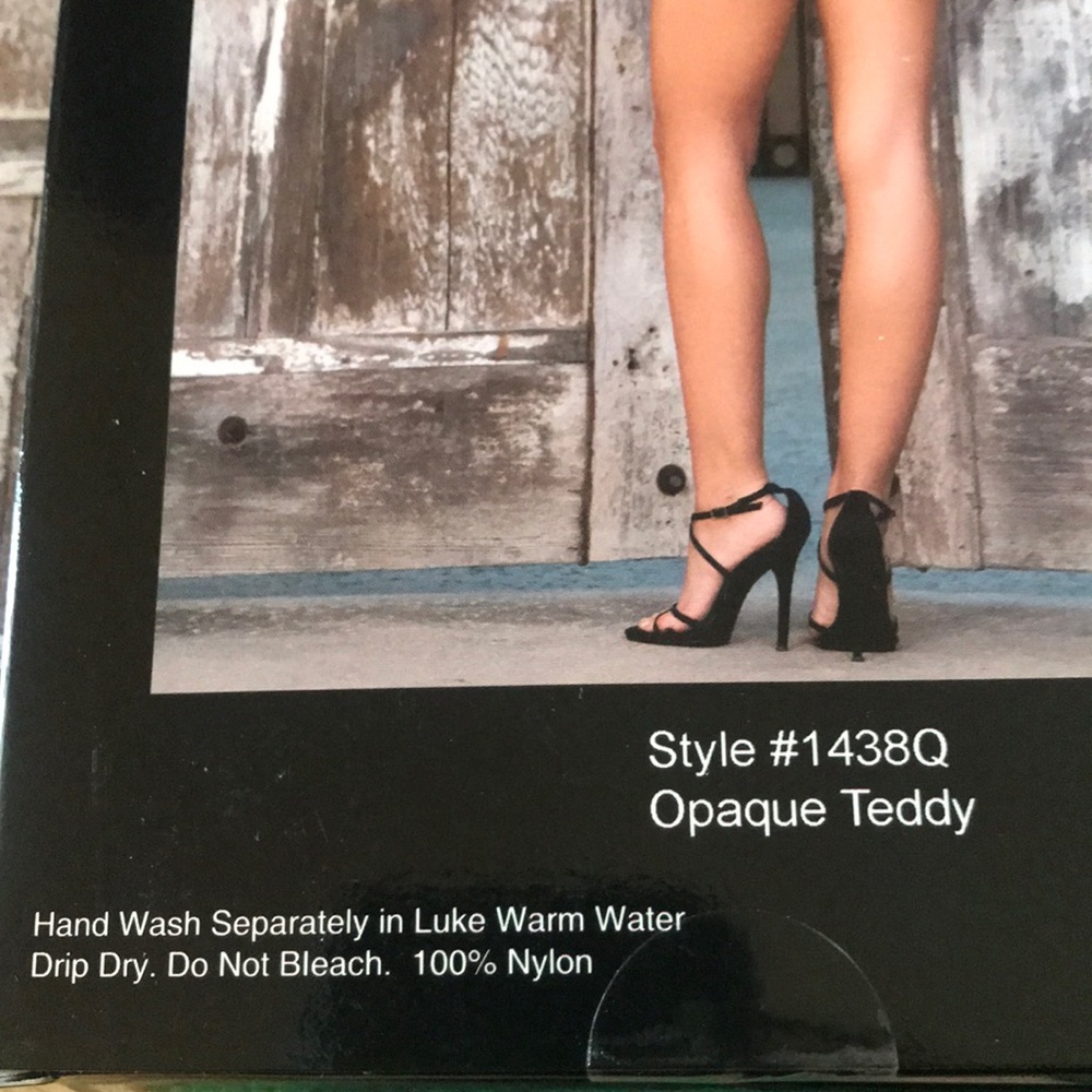 Opaque teddy - Picture 3 of 4